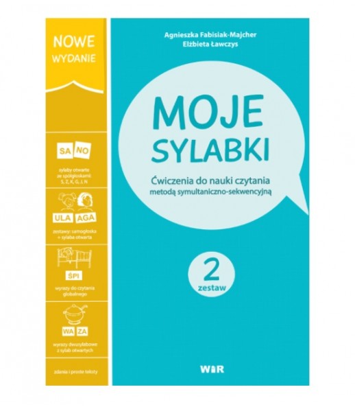 MOJE SYLABKI (WiR) - Zestaw 2 nowe wydanie
