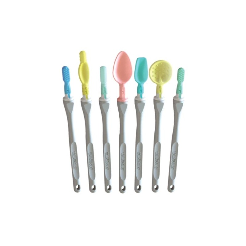 Szpatułki logopedyczne od Talk Tools - Sensi gripy