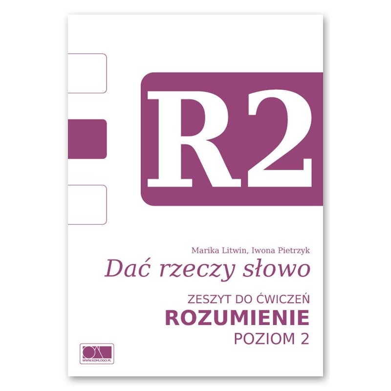 Dać rzeczy słowo. Rozumienie - poziom 2