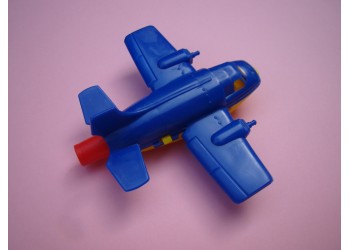 flecik logopedyczny do terapii pozycji oralnej w kształcie samolotu