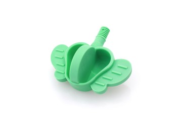 Szpatułka do wibratora logopedycznego Z-vibe w kształcie głowy psa, widok od tyłu